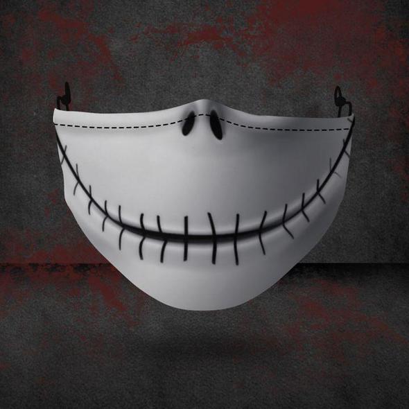 Printed adult protective mask