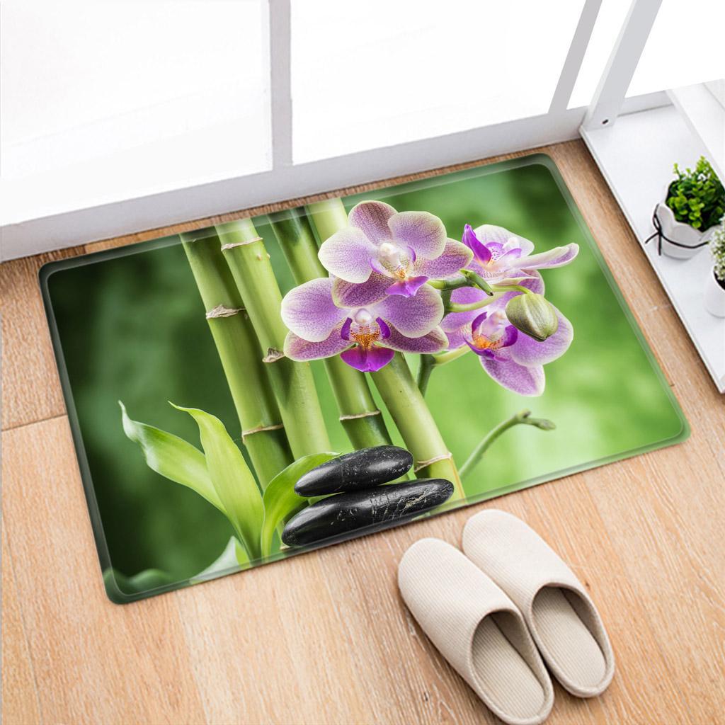 Zen Garden Bamboo Fiber Anti-slip Door Mat