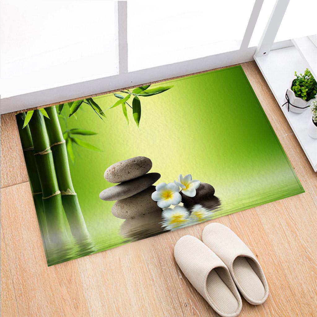 Zen Garden Bamboo Fiber Anti-slip Door Mat