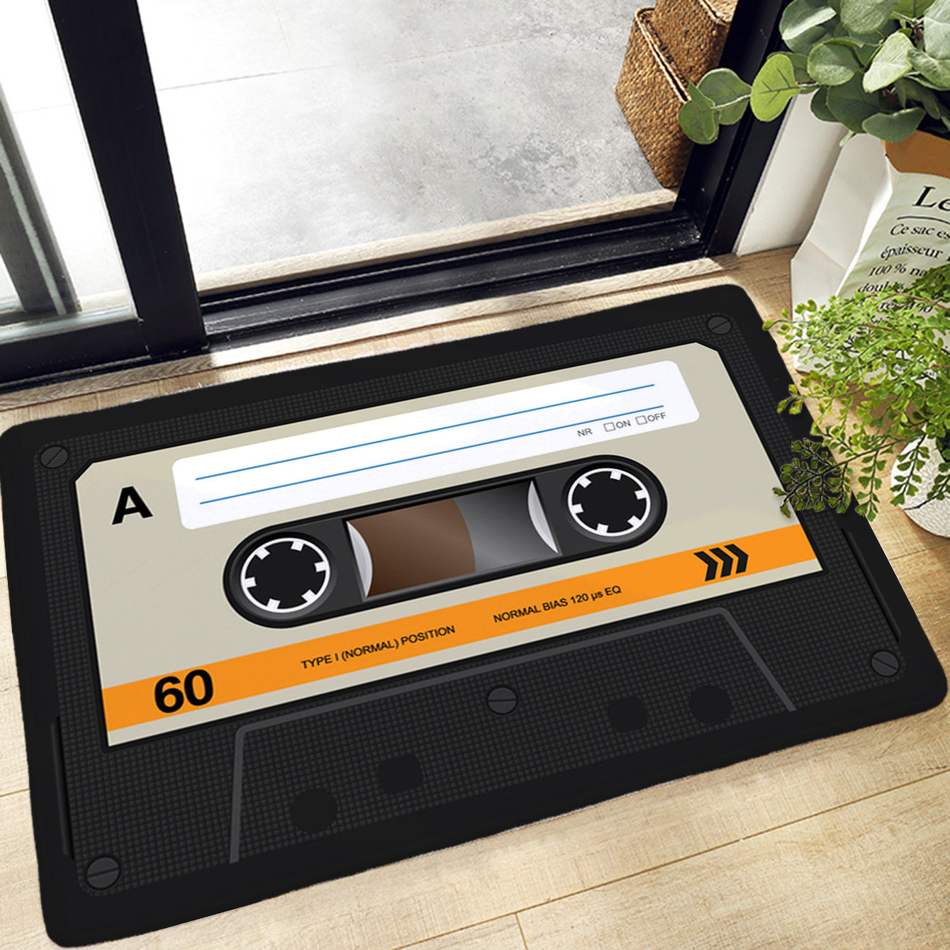 Anti-Slip Music Band Doormat Vacuum Cleaner Kitchen Bedroom Bathroom Floor Mat Household Entrance Child Prayer Mat
