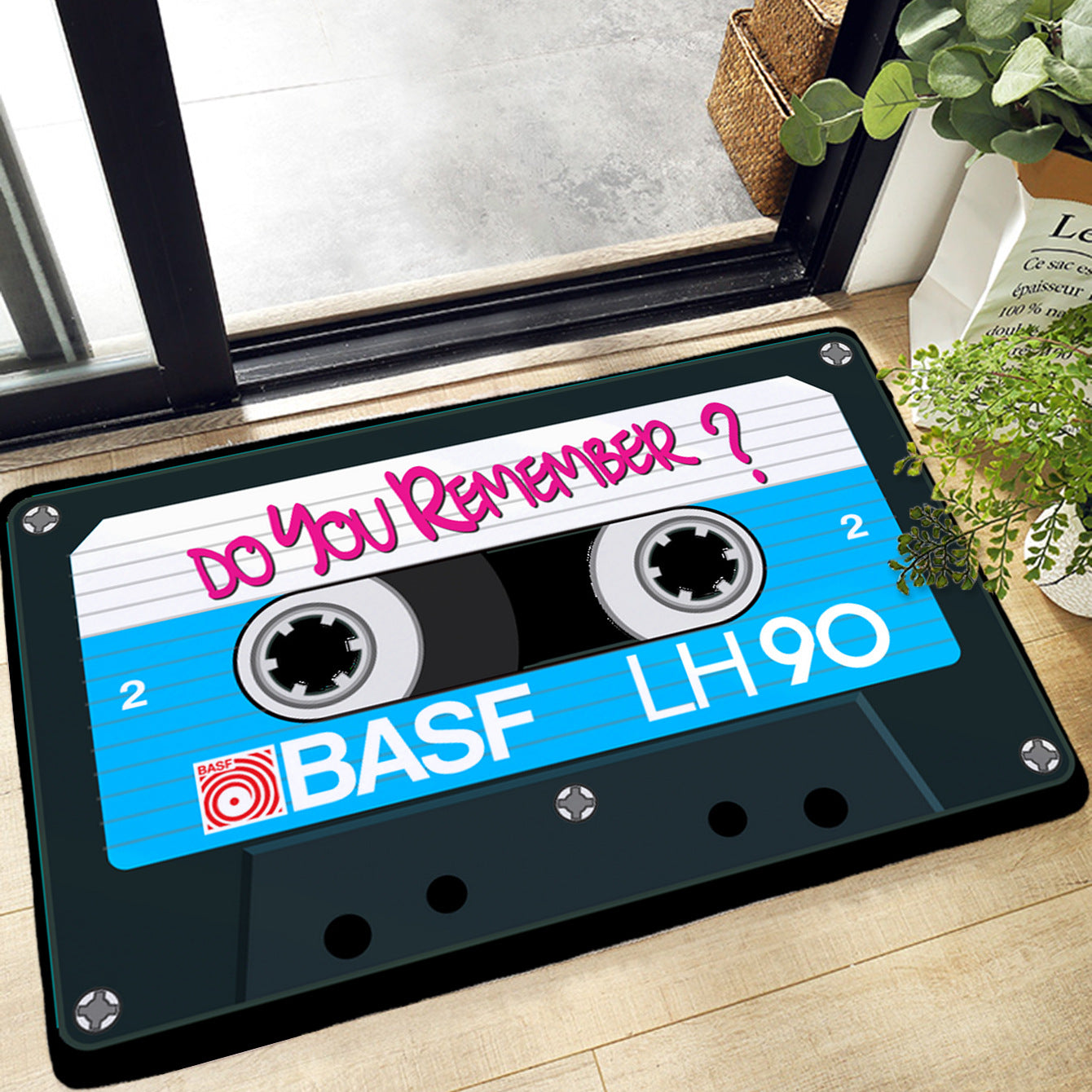 Anti-Slip Music Band Doormat Vacuum Cleaner Kitchen Bedroom Bathroom Floor Mat Household Entrance Child Prayer Mat