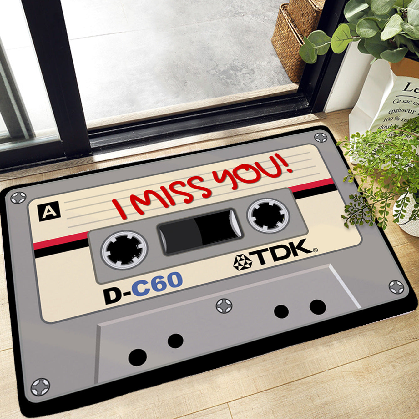 Anti-Slip Music Band Doormat Vacuum Cleaner Kitchen Bedroom Bathroom Floor Mat Household Entrance Child Prayer Mat