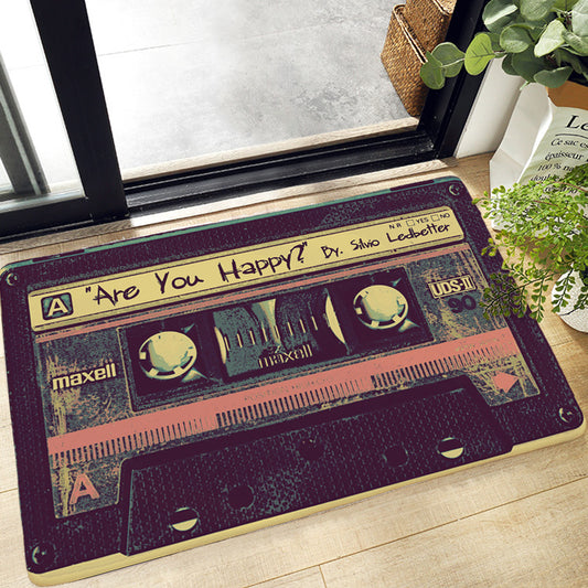 Anti-Slip Music Band Doormat Vacuum Cleaner Kitchen Bedroom Bathroom Floor Mat Household Entrance Child Prayer Mat