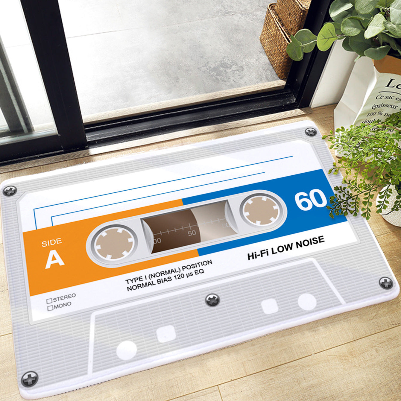 Anti-Slip Music Band Doormat Vacuum Cleaner Kitchen Bedroom Bathroom Floor Mat Household Entrance Child Prayer Mat