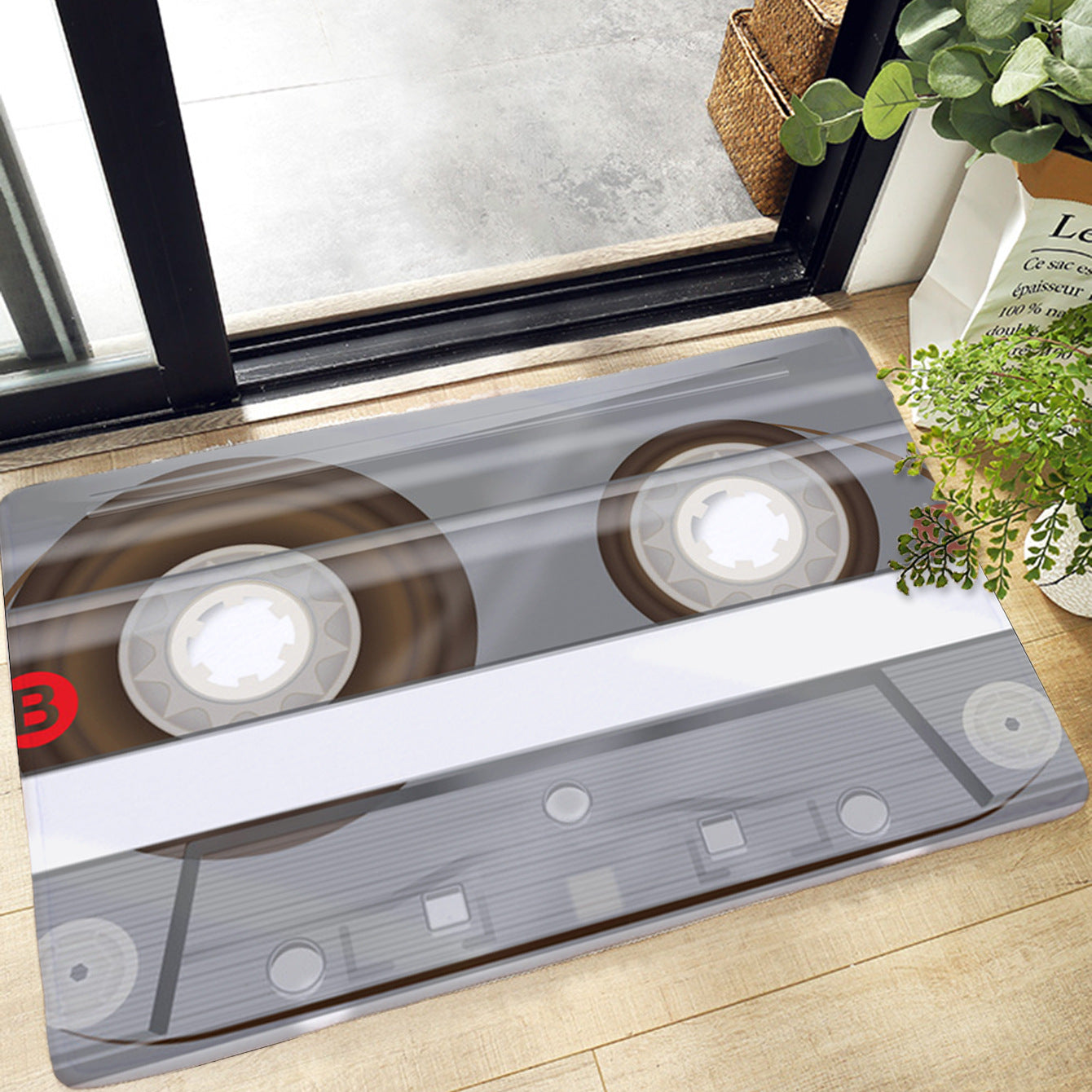 Anti-Slip Music Band Doormat Vacuum Cleaner Kitchen Bedroom Bathroom Floor Mat Household Entrance Child Prayer Mat