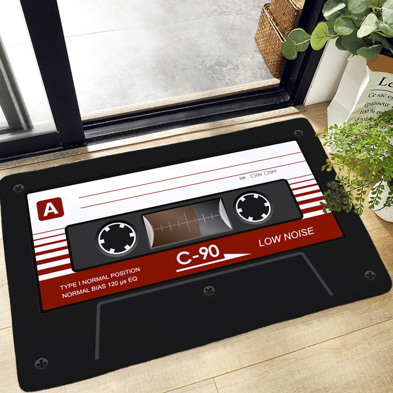 Anti-Slip Music Band Doormat Vacuum Cleaner Kitchen Bedroom Bathroom Floor Mat Household Entrance Child Prayer Mat