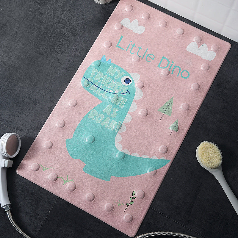 Cartoon Bathroom Non-slip Floor Mat Waterproof Shower Room Bathtub Mat