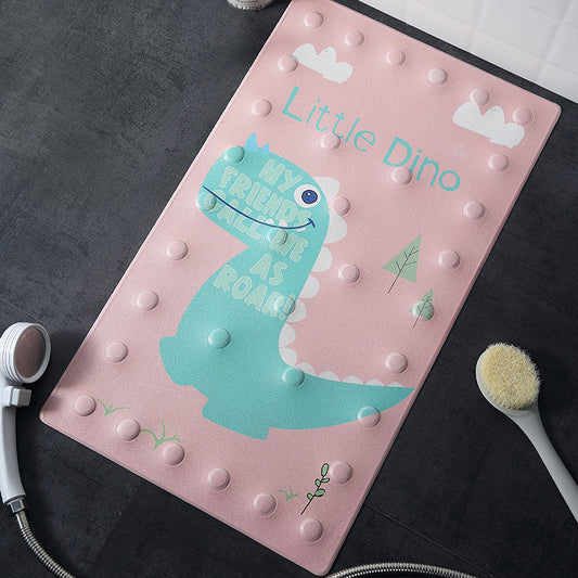 Cartoon Bathroom Non-slip Floor Mat Waterproof Shower Room Bathtub Mat