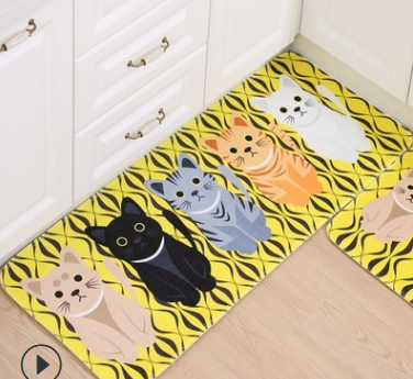 Door Entry Door Stepping Mat Bathroom Anti-slip Mat Cartoon Bathroom Carpet Bedroom Living Room Carpet