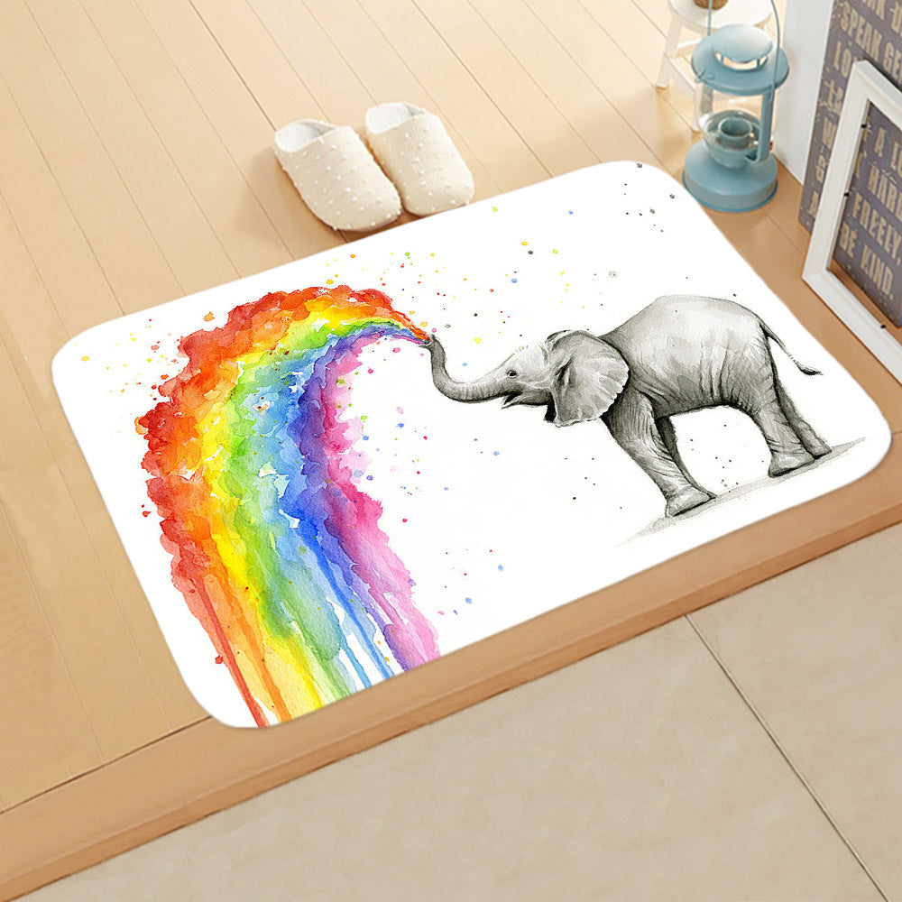Bathroom Anti-Slip Mat At Door
