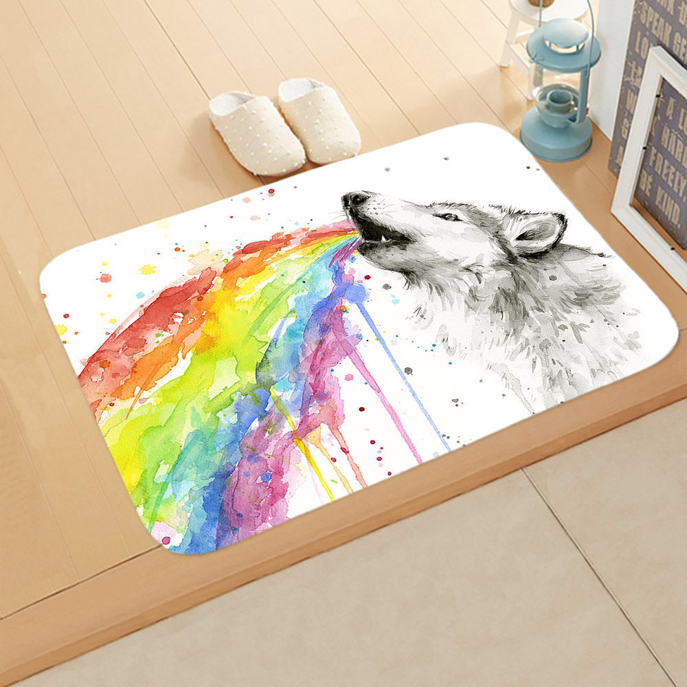 Bathroom Anti-Slip Mat At Door