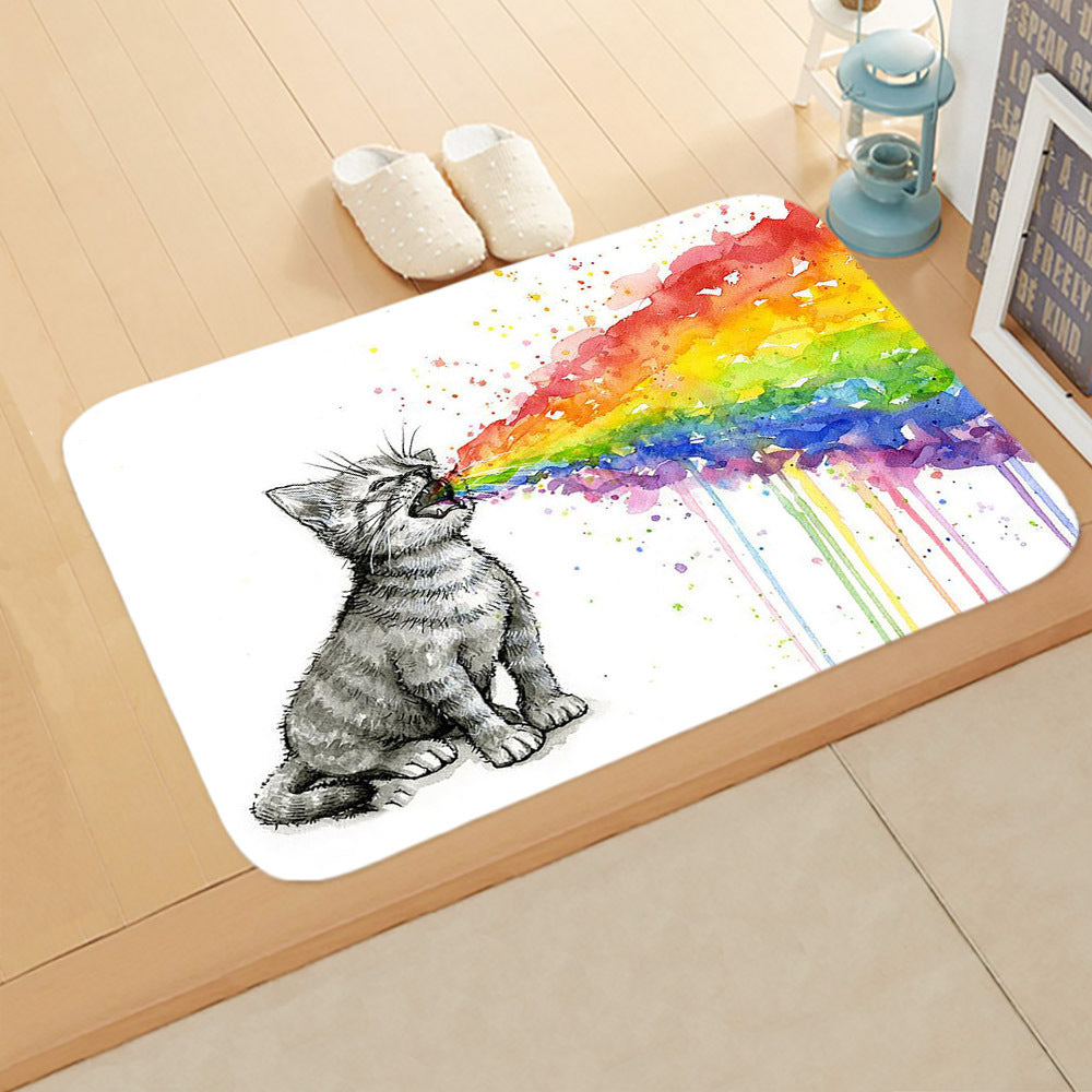 Bathroom Anti-Slip Mat At Door