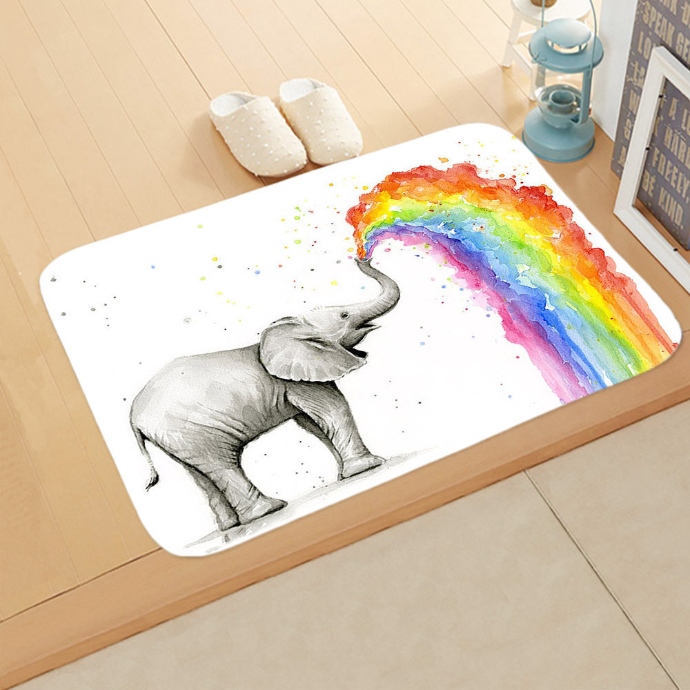 Bathroom Anti-Slip Mat At Door