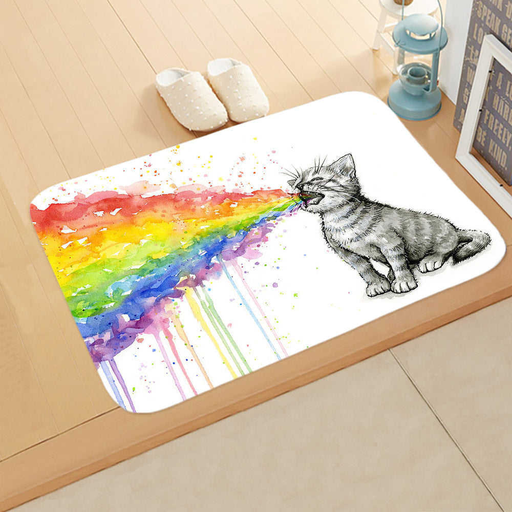 Bathroom Anti-Slip Mat At Door
