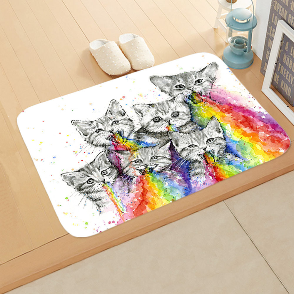 Bathroom Anti-Slip Mat At Door