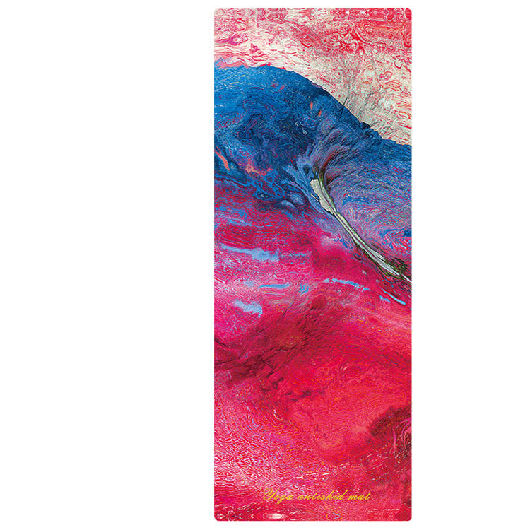 Non-slip natural rubber yoga mat