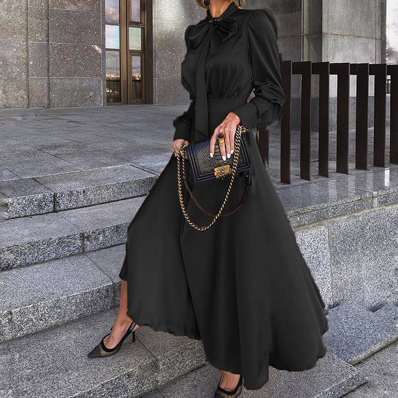 Women's Long-sleeved Elegant Dress