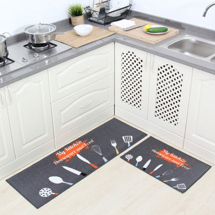 Household Water-absorbent And Oil-proof Anti-slip Mat Bath And Bathroom Foot Mat