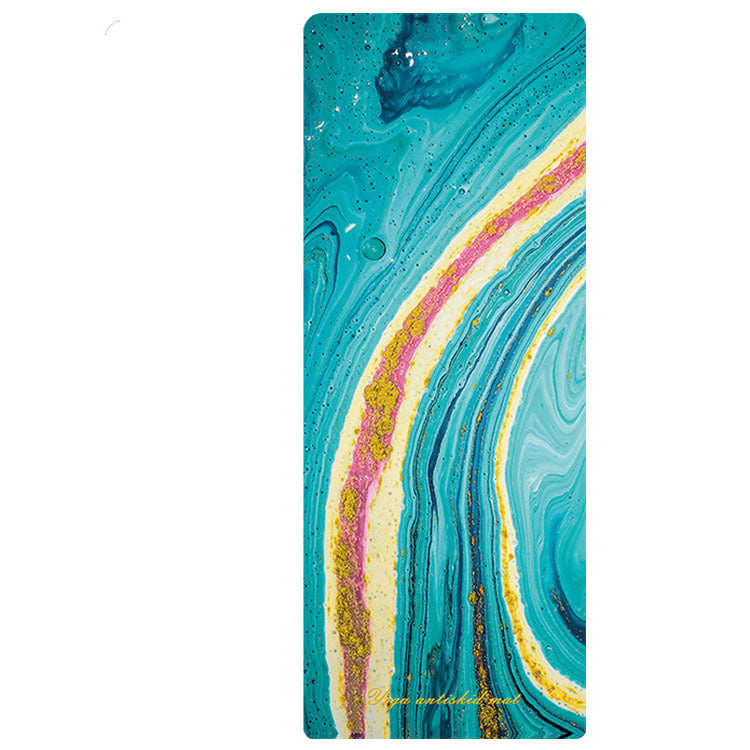Non-slip natural rubber yoga mat