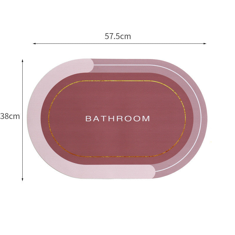 Non-slip Mat Of Water Absorption Toilet