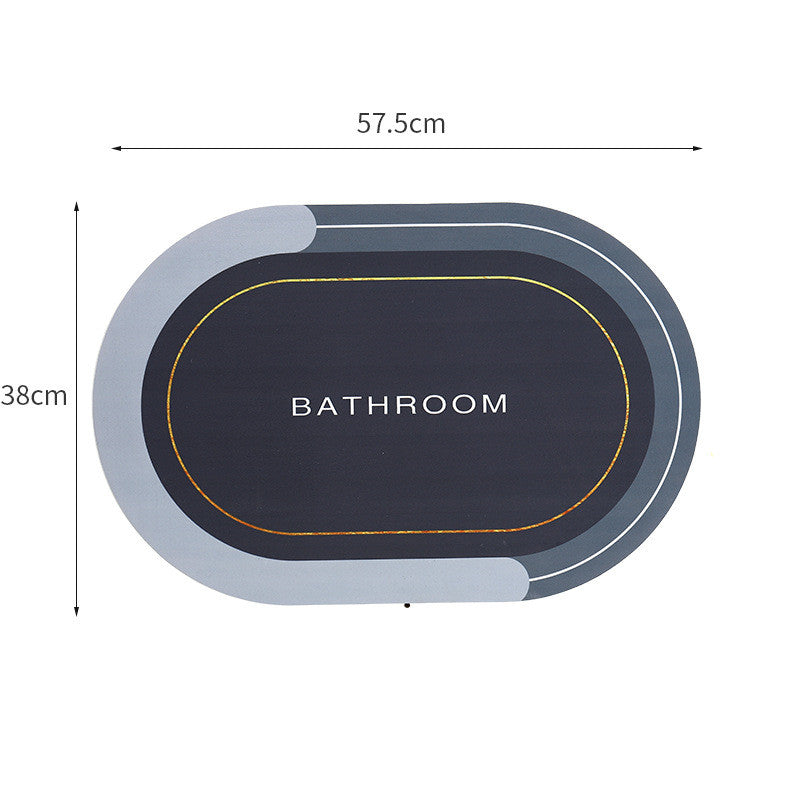 Non-slip Mat Of Water Absorption Toilet