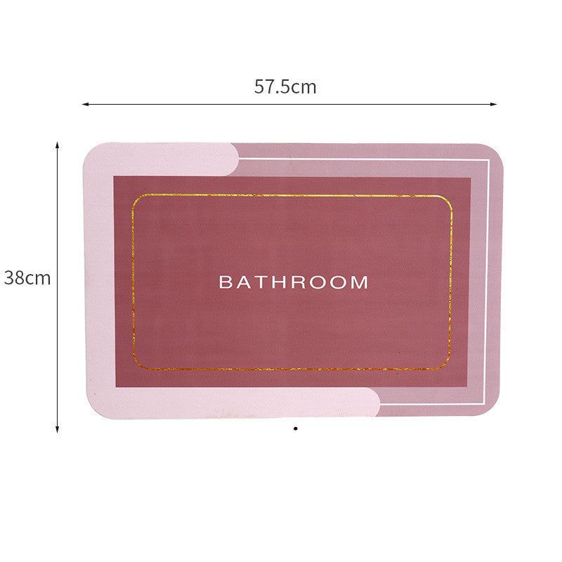 Non-slip Mat Of Water Absorption Toilet