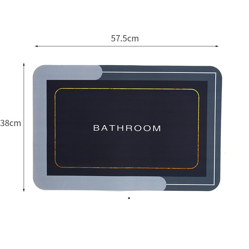 Non-slip Mat Of Water Absorption Toilet