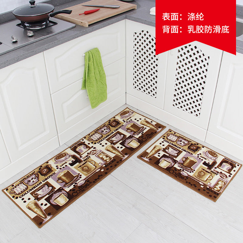 Household Water-absorbent And Oil-proof Anti-slip Mat Bath And Bathroom Foot Mat