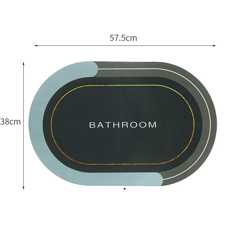 Non-slip Mat Of Water Absorption Toilet