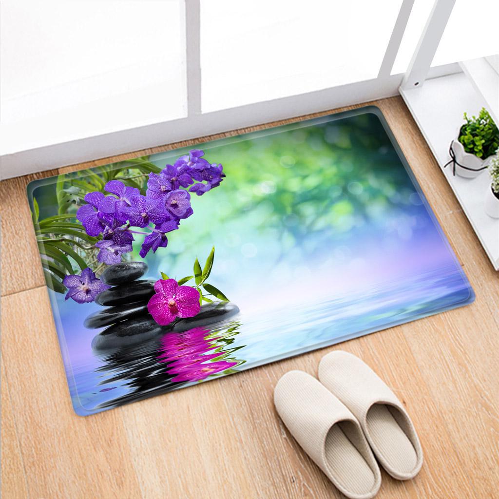 Zen Garden Bamboo Fiber Anti-slip Door Mat