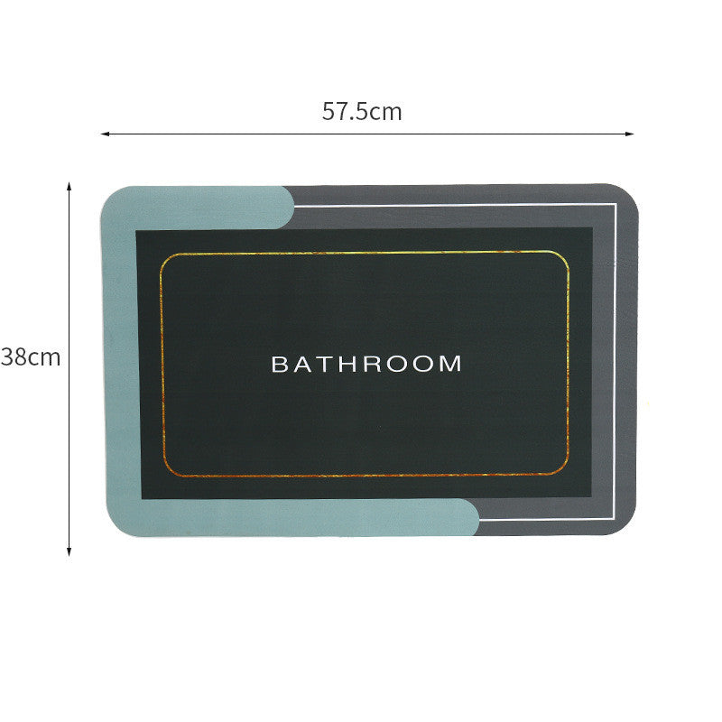 Non-slip Mat Of Water Absorption Toilet