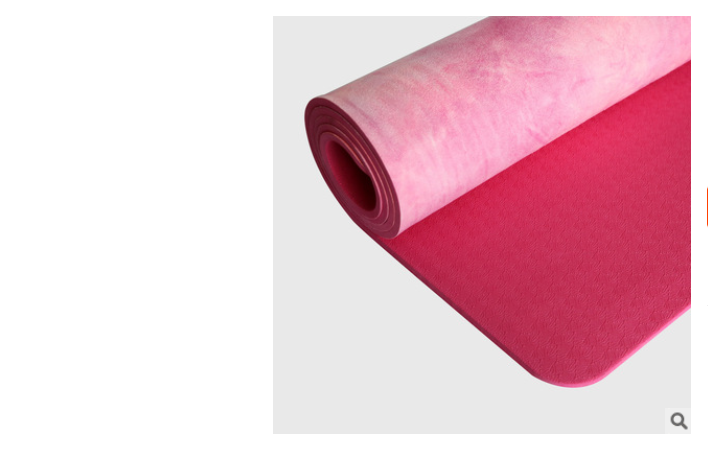 Anti-slip Suede Deerskin Velvet Yoga Mat Flower