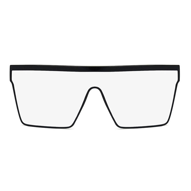 LEONLION Classic Vintage Square Sunglasses Woman Siamese Oversized Sunglasses Woman/Men Retro Sunglasses Lentes De Sol Mujer