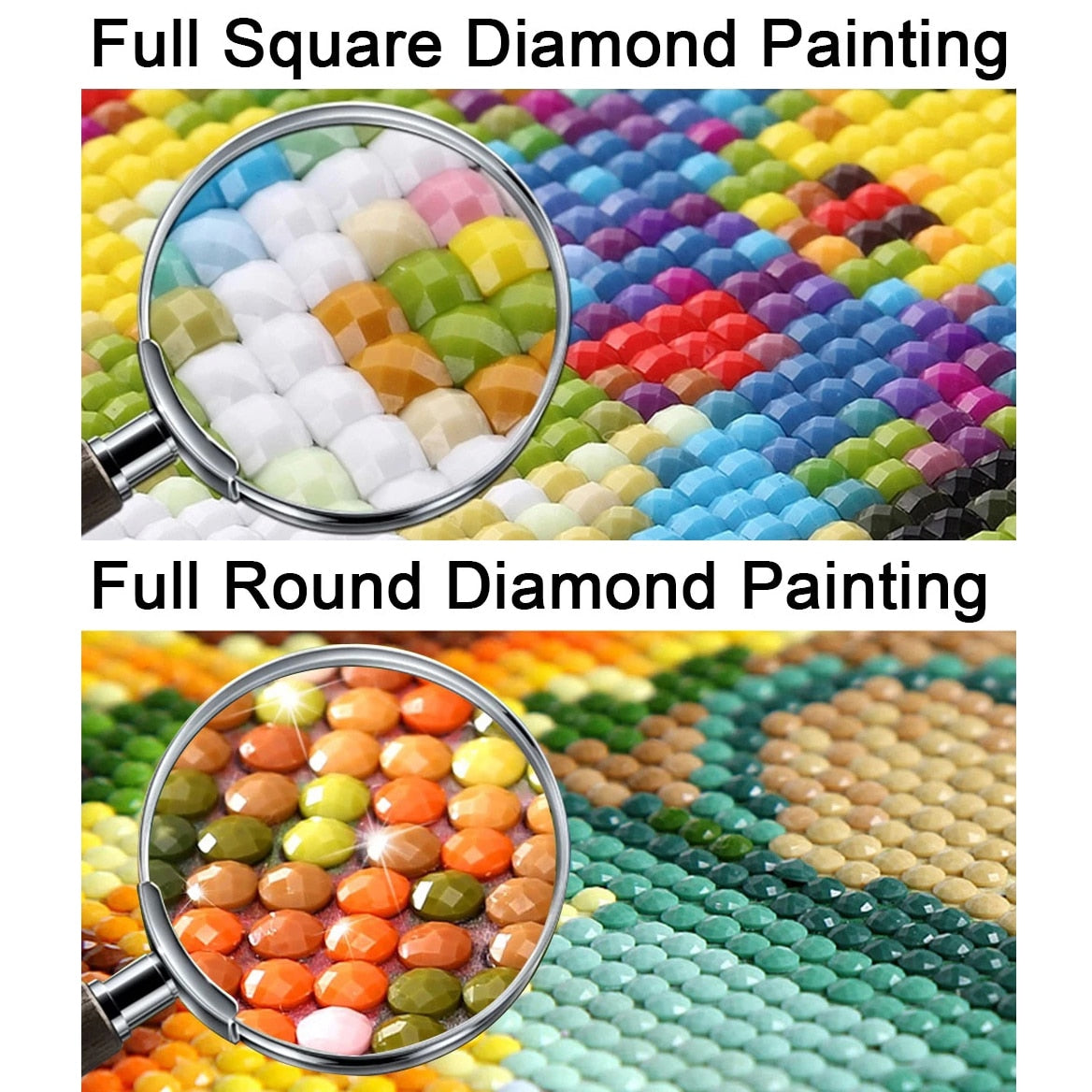 5D Diamond Embroidery Magical Landscape Tree Diamond Painting Full Square/Round DIY Rhinestone Mosaic Decoration Home Furnishing