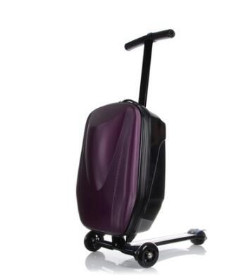 Skateboard Rolling Luggage 20 Inch Travel Luggage Case Scooter Case Cabin Luggage suitcase micro scooter suitcase on wheels