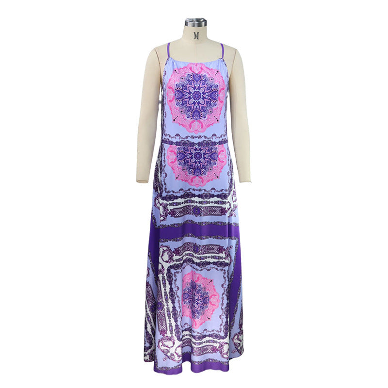Women's Fashion Halter Dress