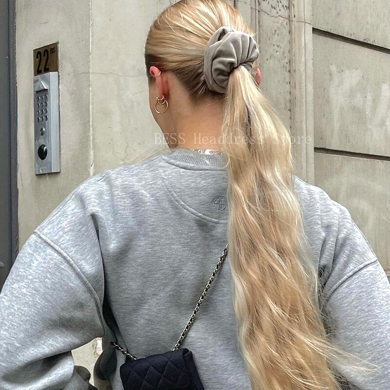 50/20/16/12/10/6/3/1 PC Fashion Velvet/Silk Scrunchie Elastic Hair Rubber Bands Hair Ropes Ties for Women Hair Accessories Girls