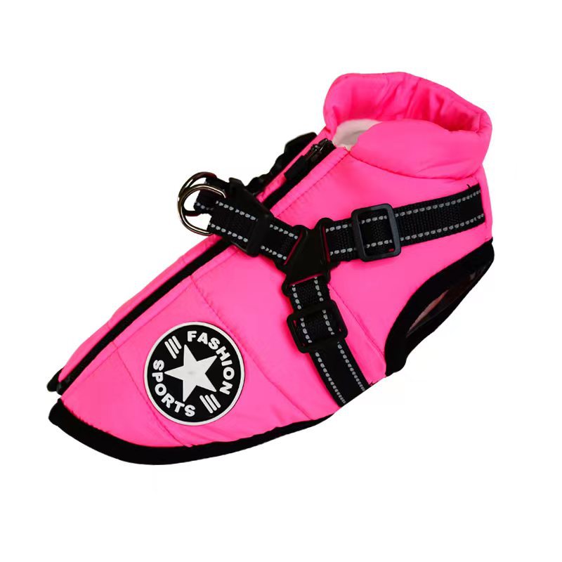 Pet Harness Vest Clothes Puppy Clothing Waterproof Dog Jacket Winter Warm Pet Clothes For Small Dogs Shih Tzu Chihuahua Pug Coat