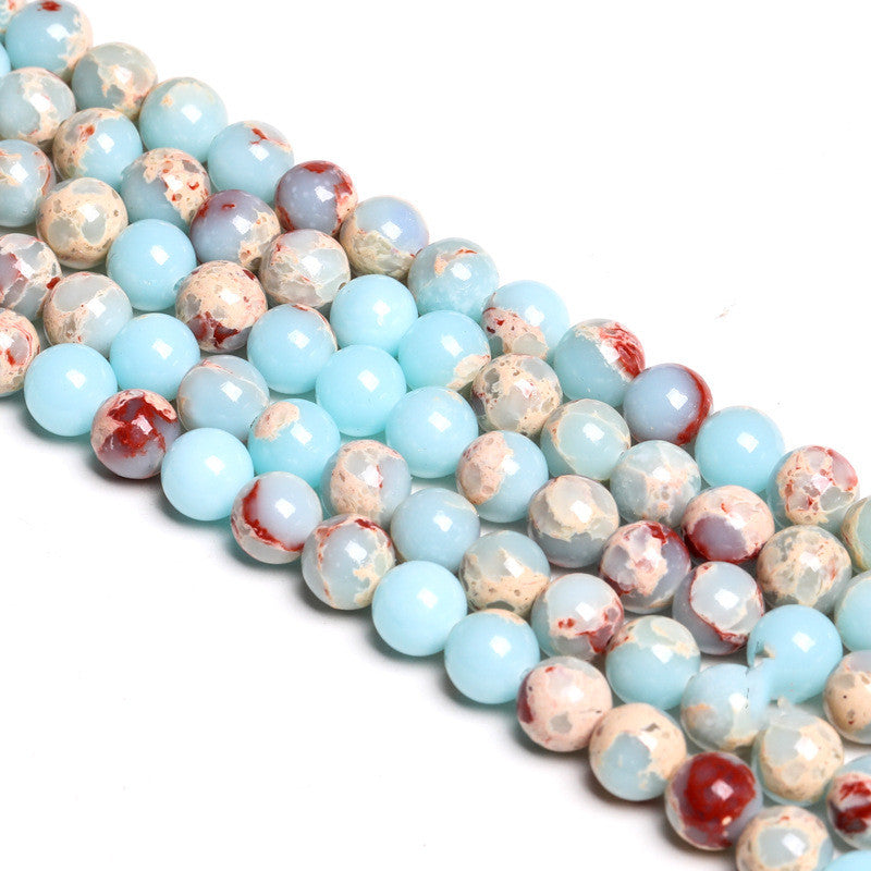 Snakeskin Loose Beads Shoushan Stone Color Balls