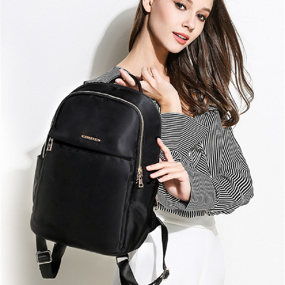 Women's Fashionable Oxford Cloth Backpack
