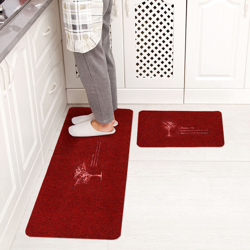 Household Water-absorbent And Oil-proof Anti-slip Mat Bath And Bathroom Foot Mat