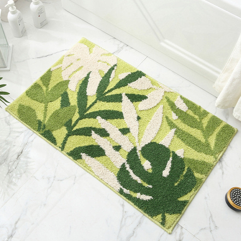 Flocked Non Slip Mat Absorbs Water