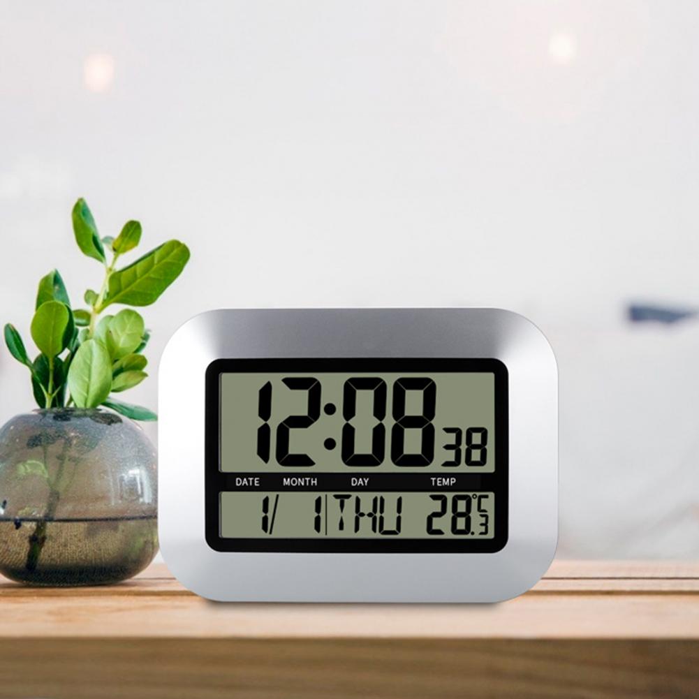 Perpetual Calendar Silent Large-screen Desk Clock Wall-mounted