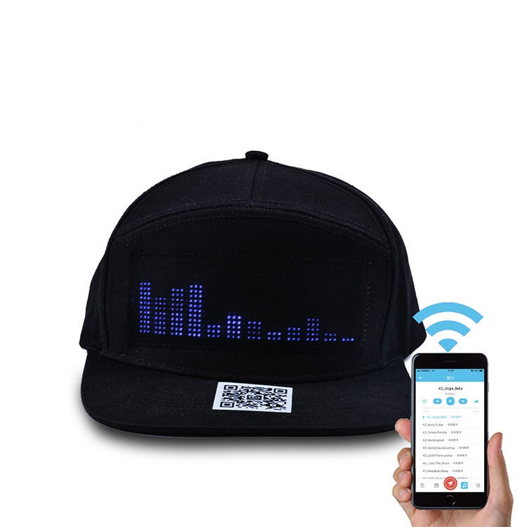 Multilingual Mobile Phone Editorial Content Display Baseball Hat