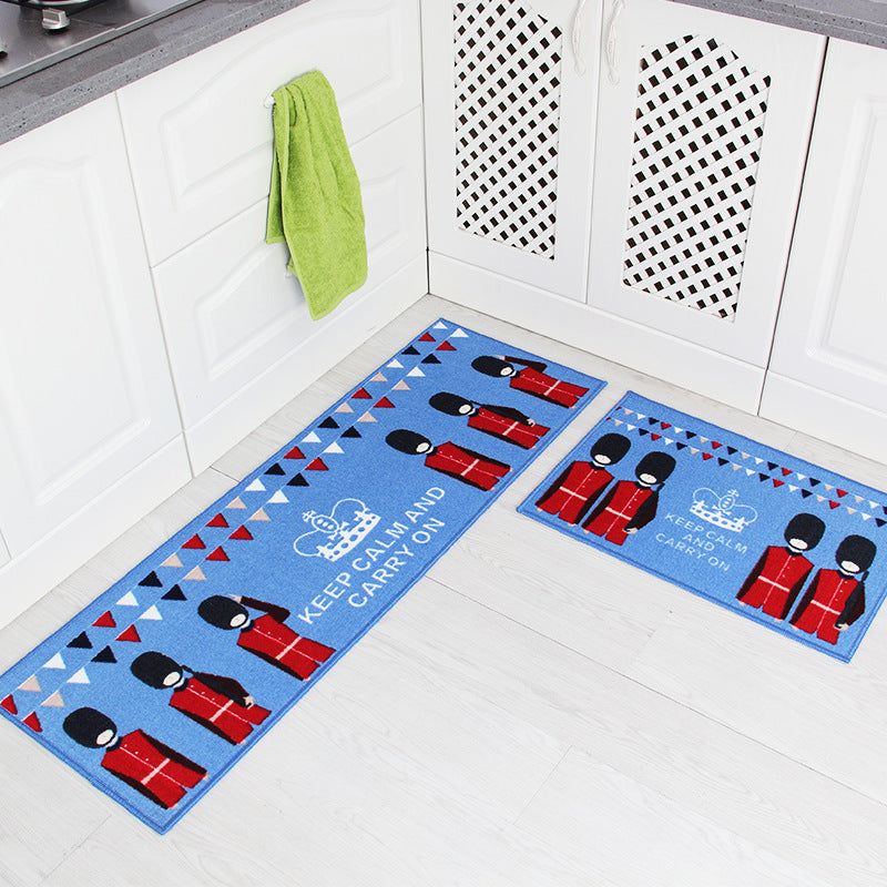 Household Water-absorbent And Oil-proof Anti-slip Mat Bath And Bathroom Foot Mat