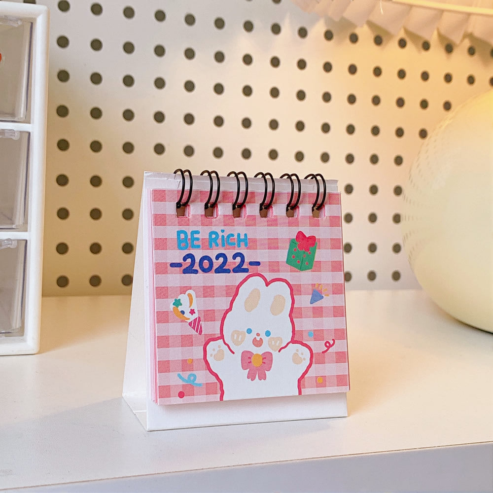 Desk Calendar Creative Simple Clock-in Cartoon Desktop Ornaments
