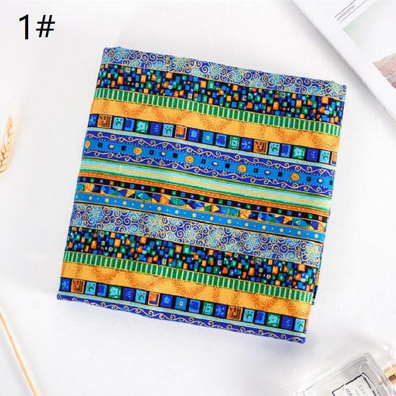 New Multi-color Ethnic Style Printed Fabric