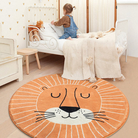 Fashion Personality Children's Room Round Rug