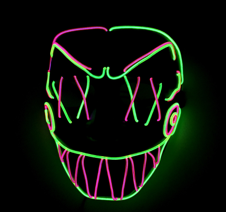 Glowing mask