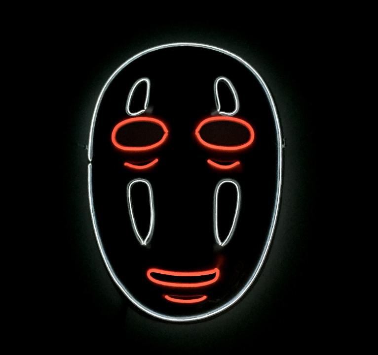 Glowing mask